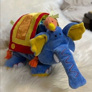 Colorful Large Jellycat baby Jellykitten Plush Elephant Toy book jelly cat